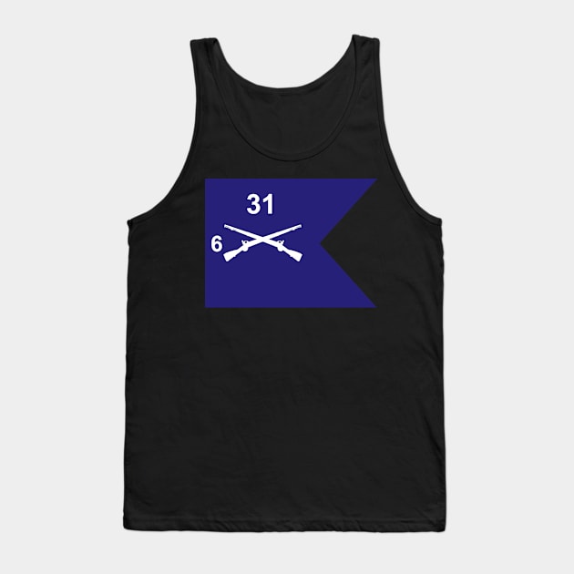 Guidon - 6th Bn 31st Infantry Tank Top by twix123844